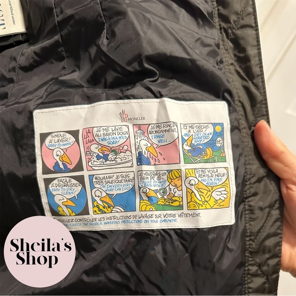 NWT Moncler Betulong Giubbotto A-Line Puffer Down Coat Jacket Dark Green Size 0 - Picture 7 of 9